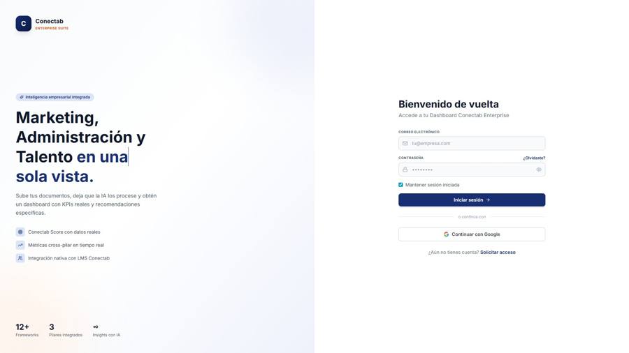 Sube tus datos, recibe decisiones